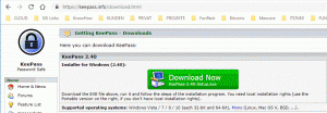 KeePass download