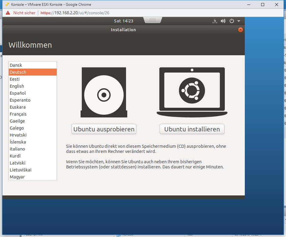 Ubuntu Install 1